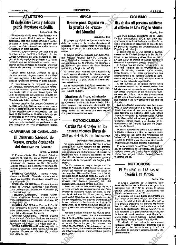 ABC SEVILLA 03-08-1990 página 65