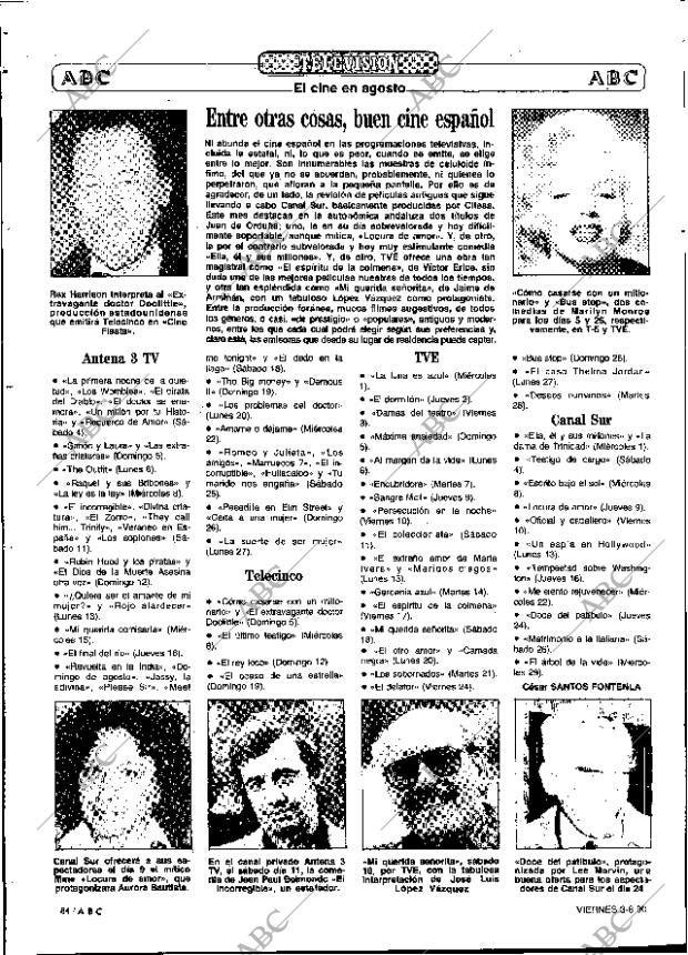 ABC SEVILLA 03-08-1990 página 84