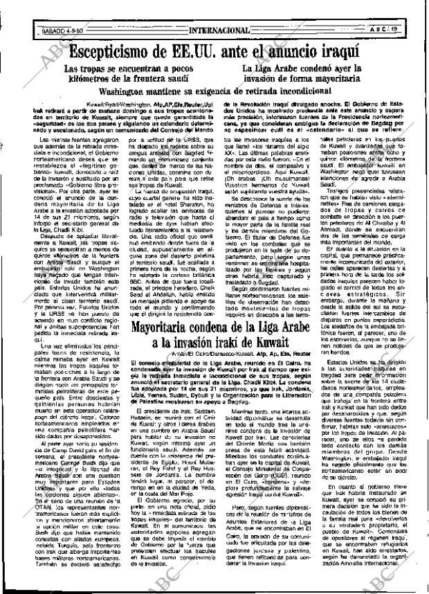 ABC SEVILLA 04-08-1990 página 19