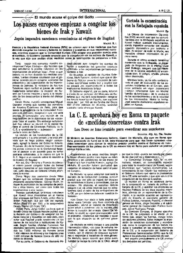ABC SEVILLA 04-08-1990 página 21