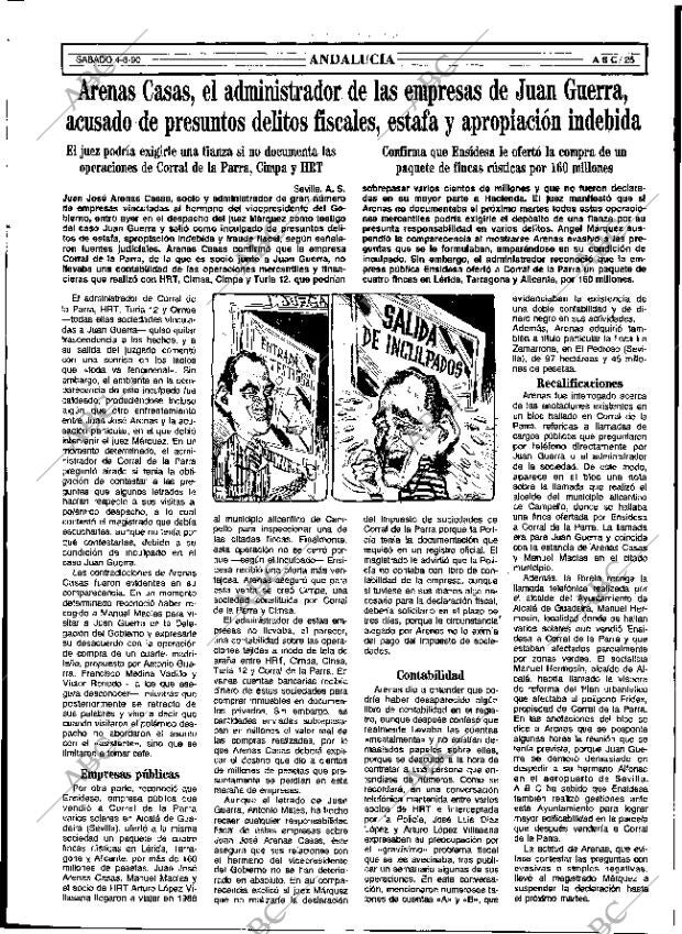 ABC SEVILLA 04-08-1990 página 25