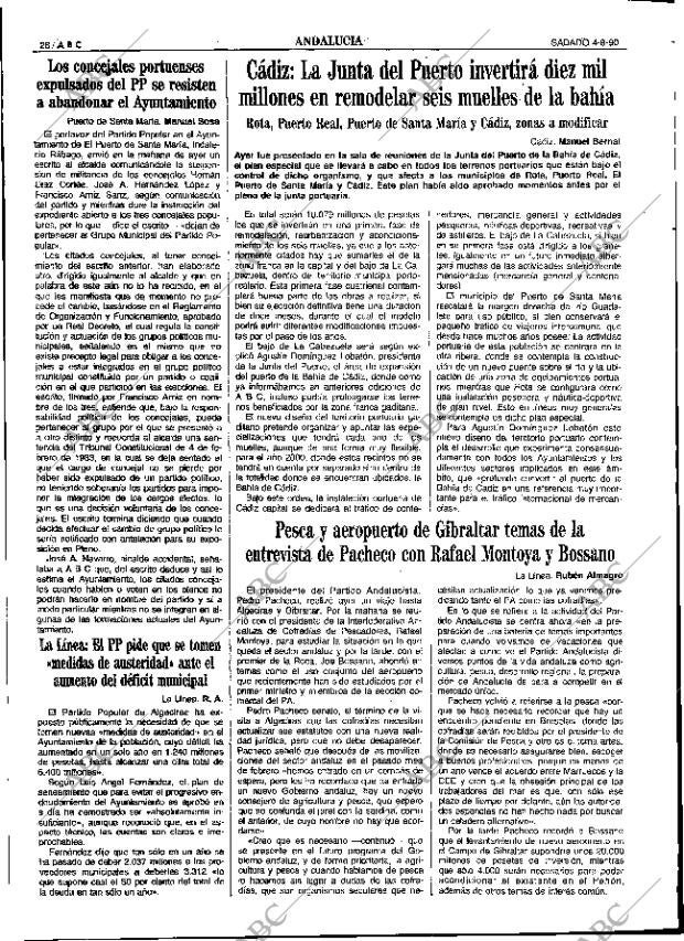 ABC SEVILLA 04-08-1990 página 28