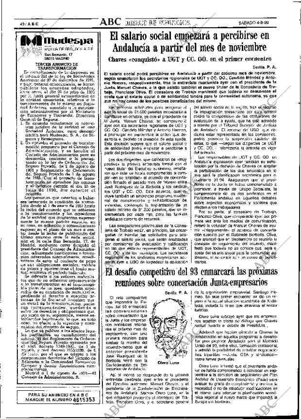 ABC SEVILLA 04-08-1990 página 52