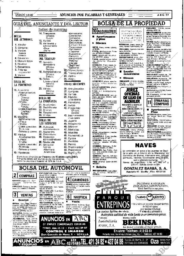 ABC SEVILLA 04-08-1990 página 73
