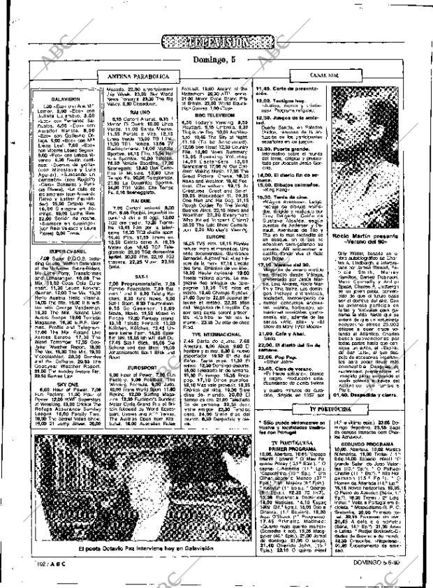 ABC SEVILLA 05-08-1990 página 102