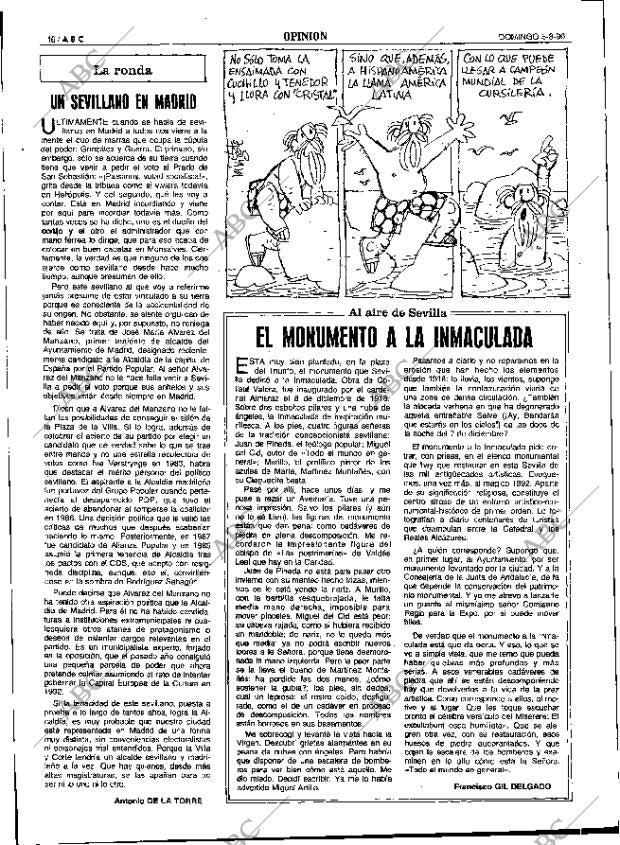 ABC SEVILLA 05-08-1990 página 16