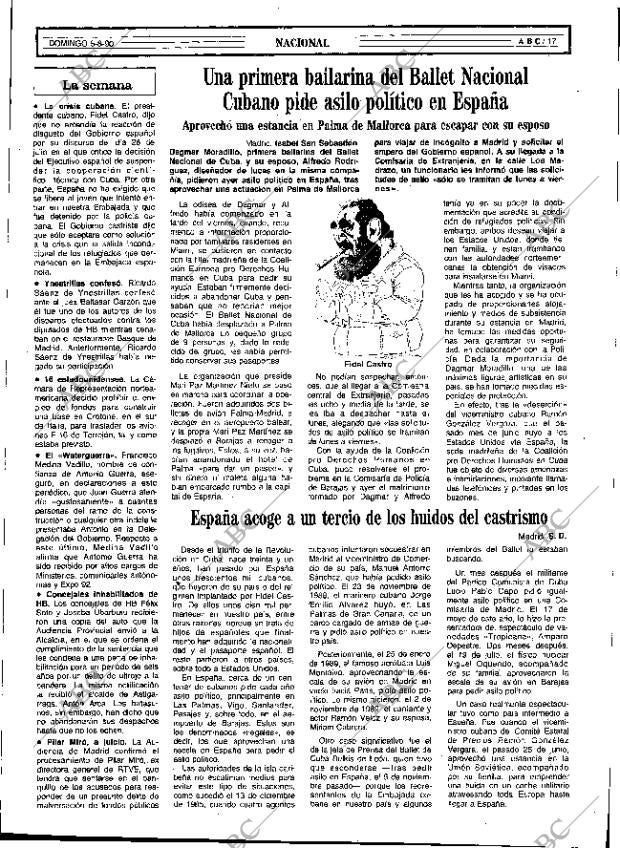 ABC SEVILLA 05-08-1990 página 17