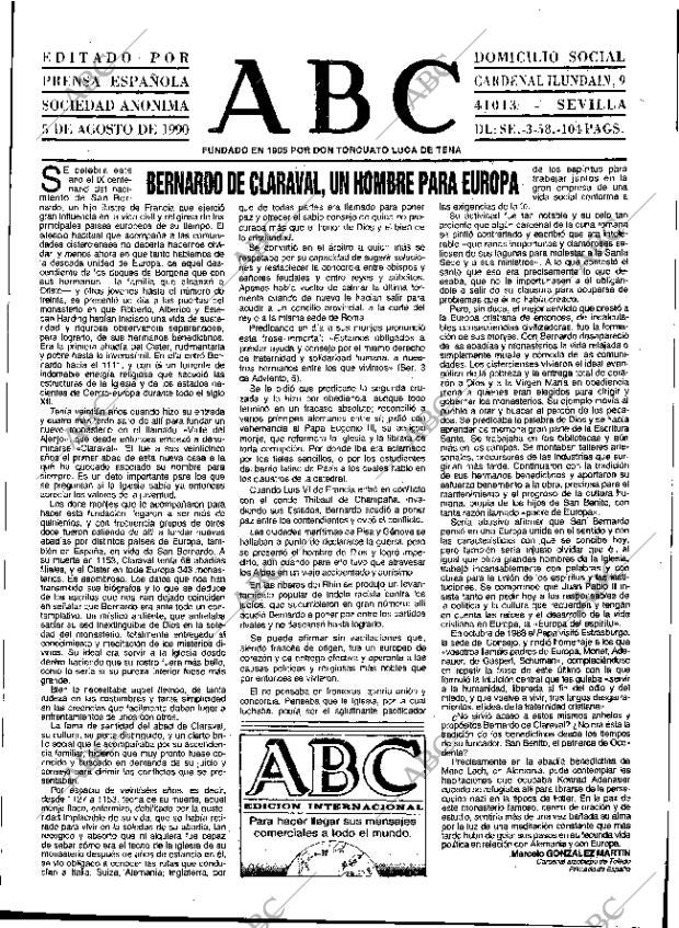 ABC SEVILLA 05-08-1990 página 3