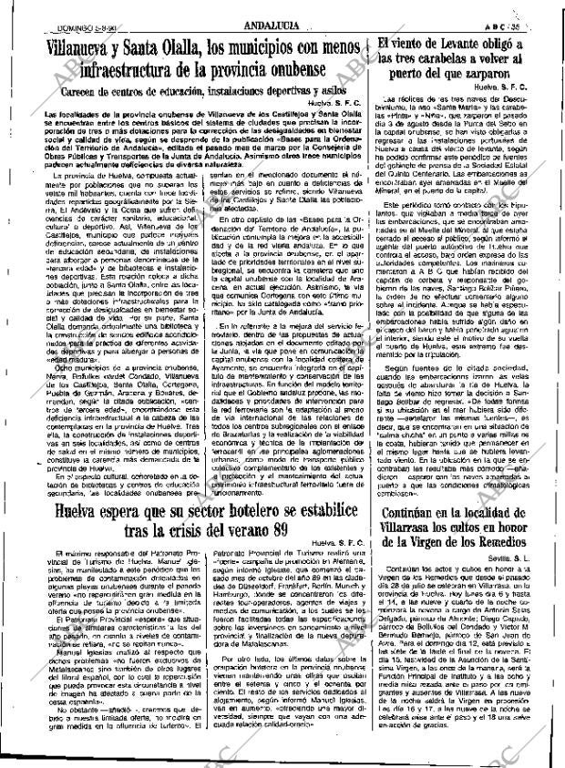 ABC SEVILLA 05-08-1990 página 35