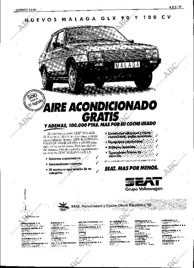 ABC SEVILLA 05-08-1990 página 37