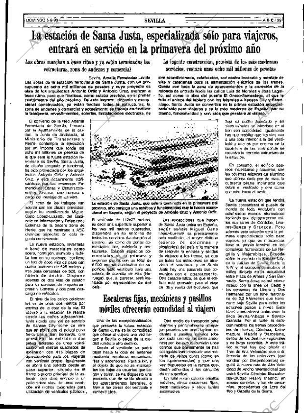 ABC SEVILLA 05-08-1990 página 39