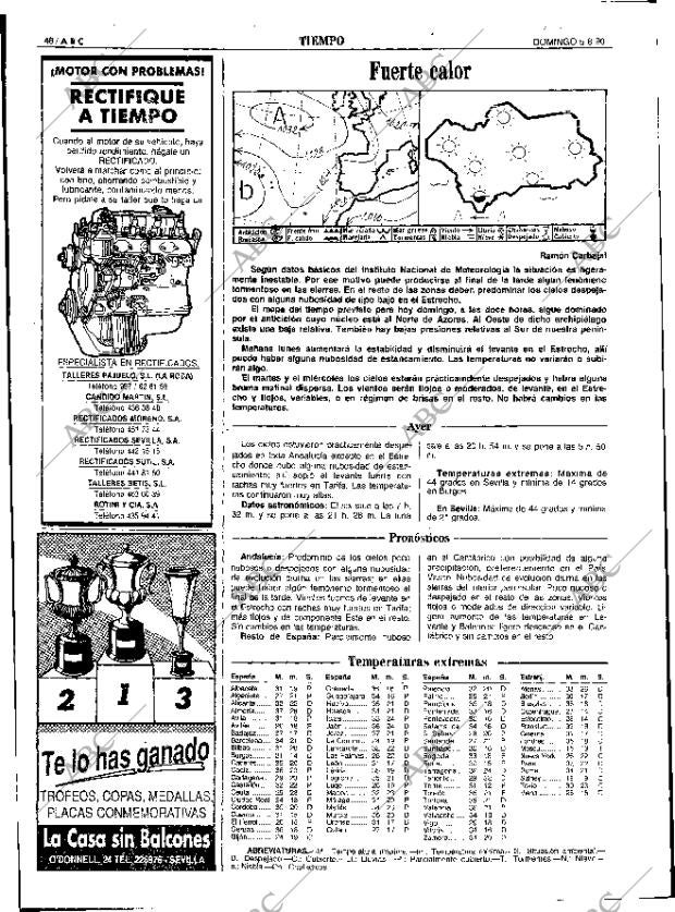 ABC SEVILLA 05-08-1990 página 48