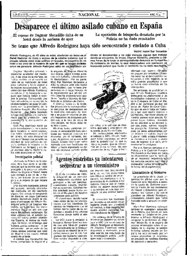 ABC MADRID 06-08-1990 página 17