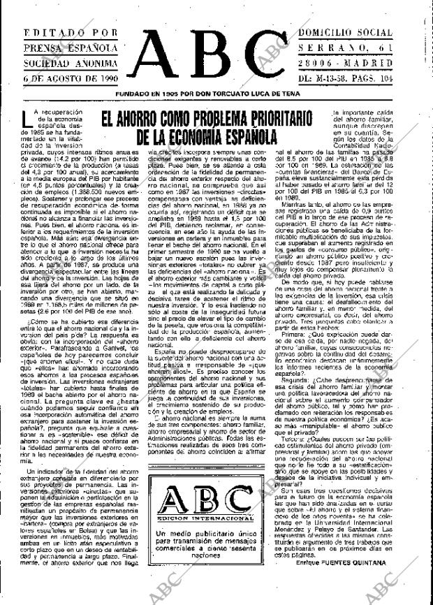 ABC MADRID 06-08-1990 página 3