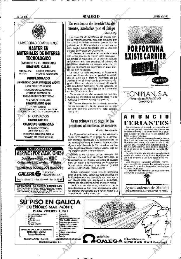 ABC MADRID 06-08-1990 página 32