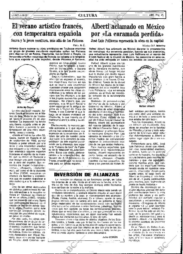 ABC MADRID 06-08-1990 página 45