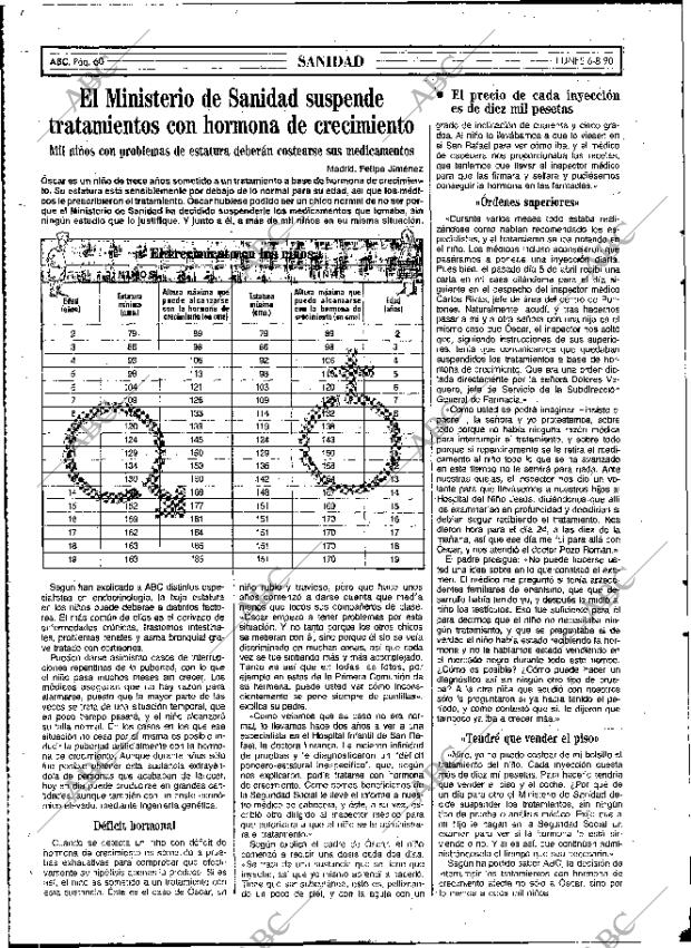 ABC MADRID 06-08-1990 página 60