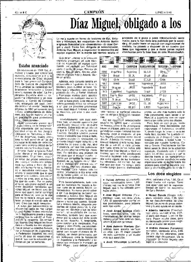 ABC MADRID 06-08-1990 página 62