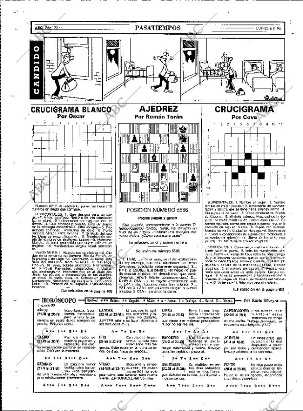 ABC MADRID 06-08-1990 página 92