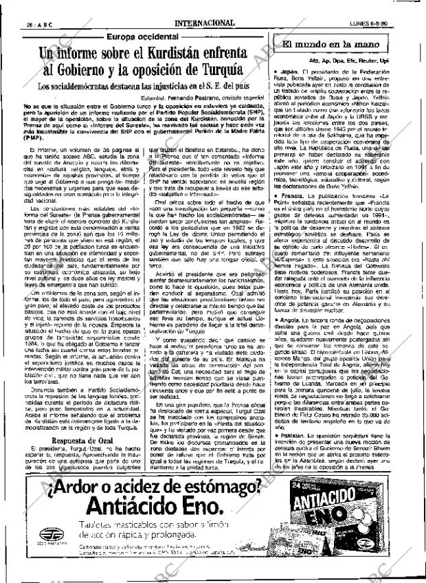 ABC SEVILLA 06-08-1990 página 26