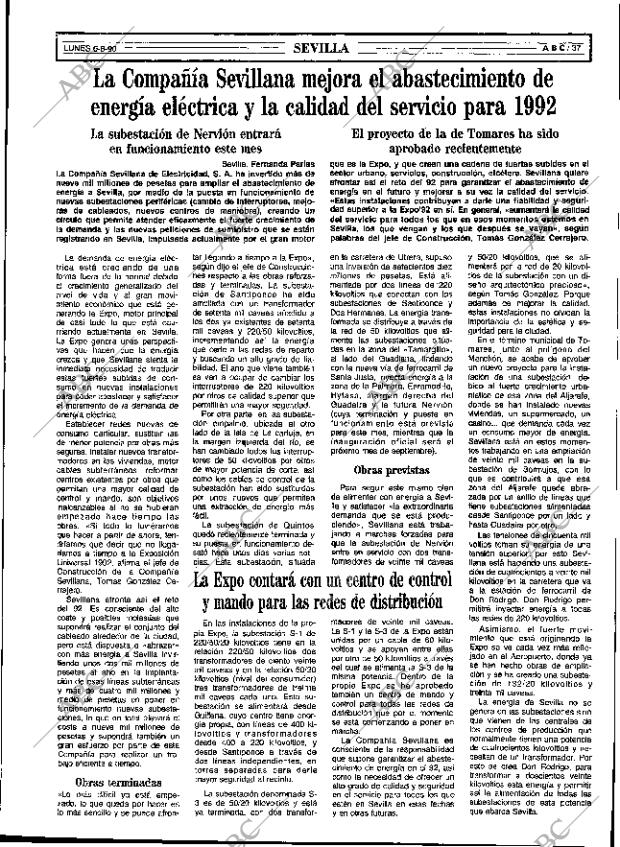 ABC SEVILLA 06-08-1990 página 37