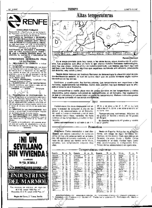 ABC SEVILLA 06-08-1990 página 42