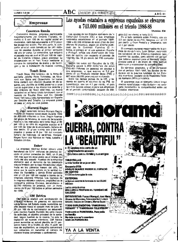 ABC SEVILLA 06-08-1990 página 61