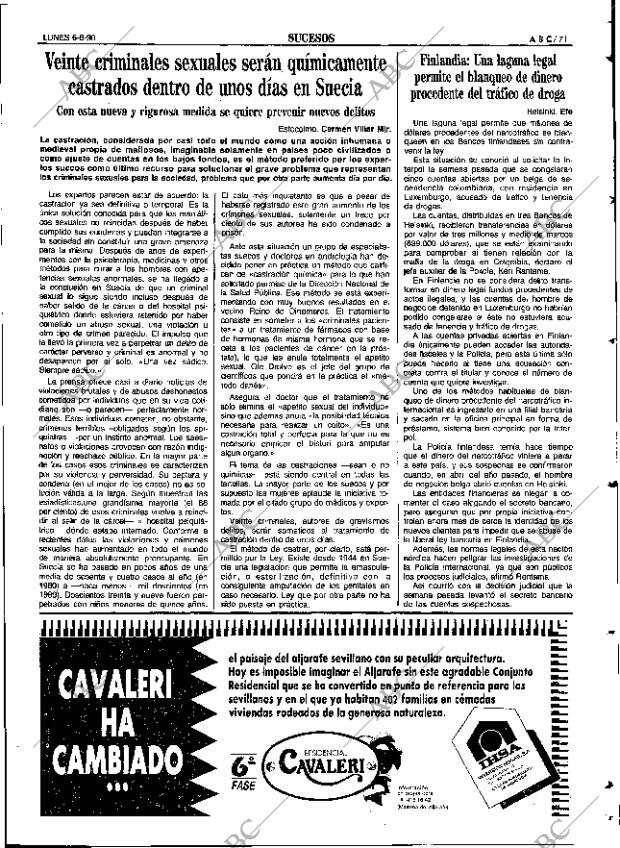 ABC SEVILLA 06-08-1990 página 71