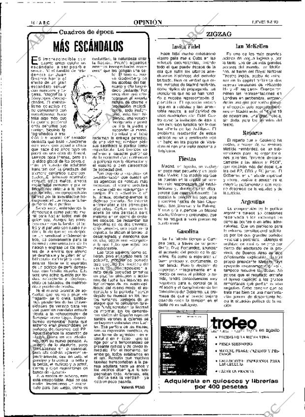 ABC MADRID 09-08-1990 página 16