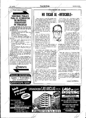 ABC MADRID 09-08-1990 página 22