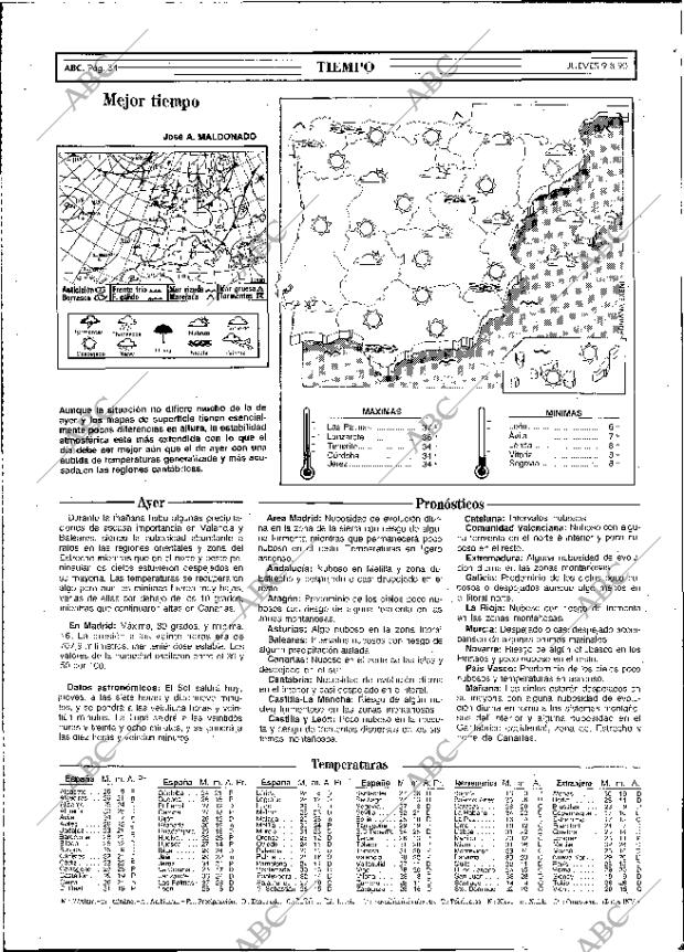 ABC MADRID 09-08-1990 página 34