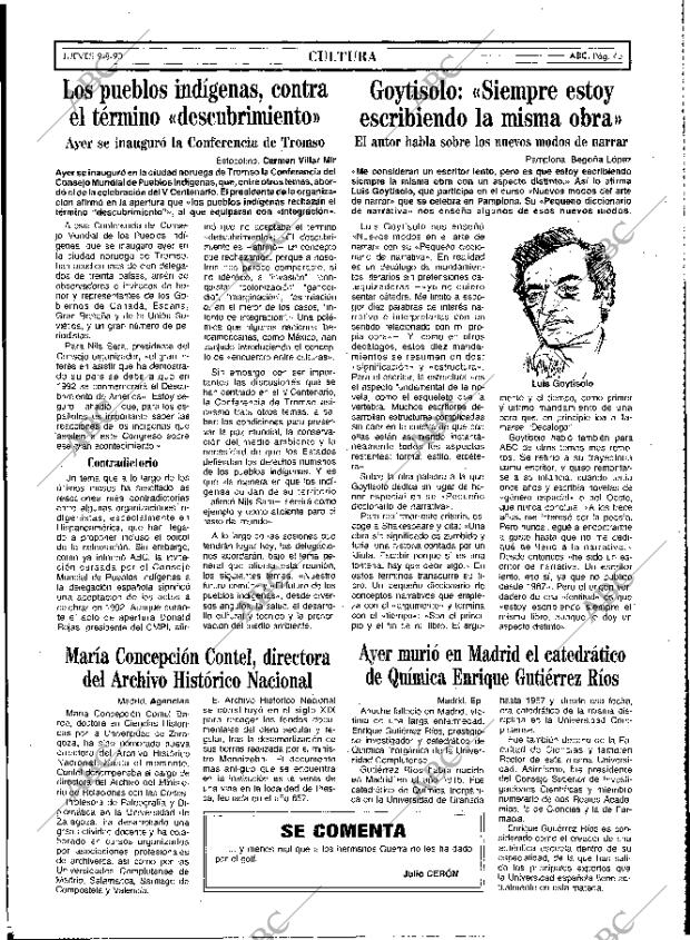 ABC MADRID 09-08-1990 página 45