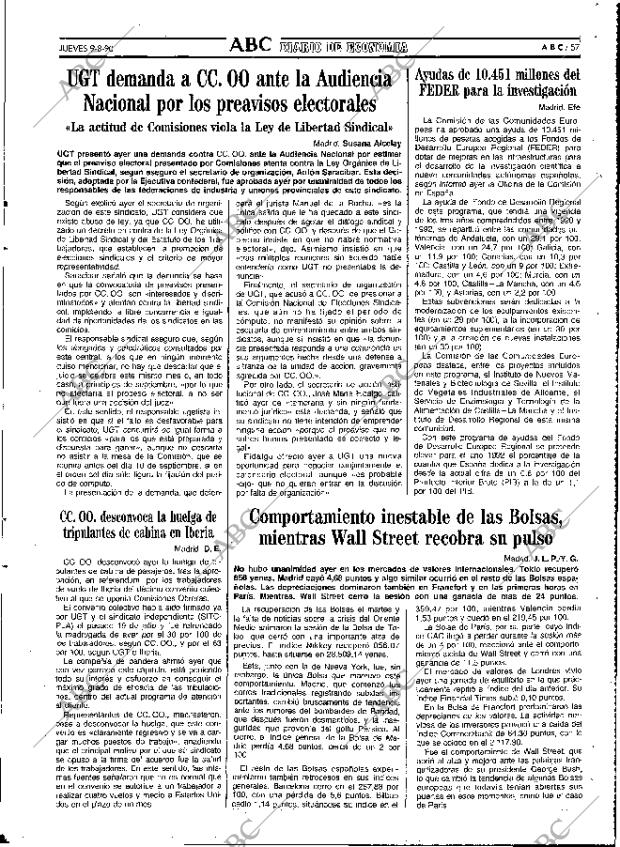 ABC MADRID 09-08-1990 página 57