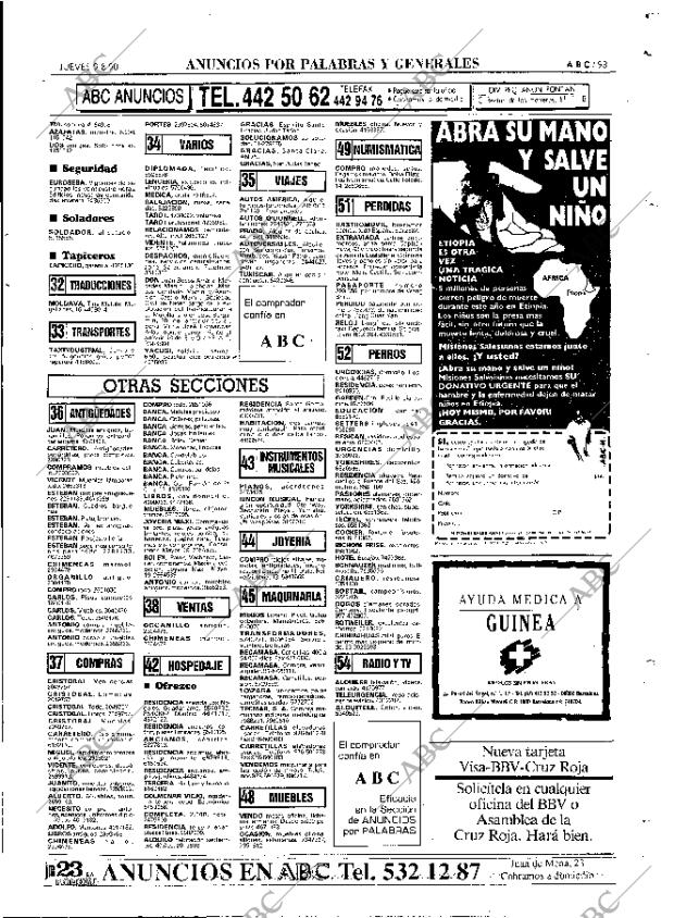 ABC MADRID 09-08-1990 página 93