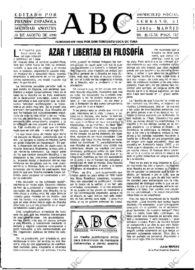 ABC MADRID 10-08-1990 página 3