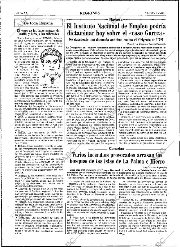 ABC MADRID 10-08-1990 página 42