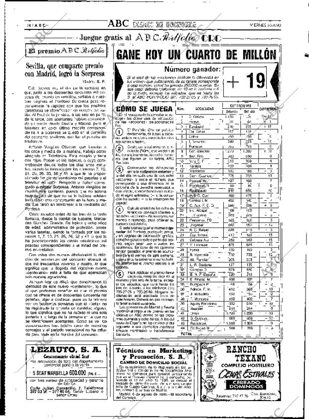 ABC MADRID 10-08-1990 página 74