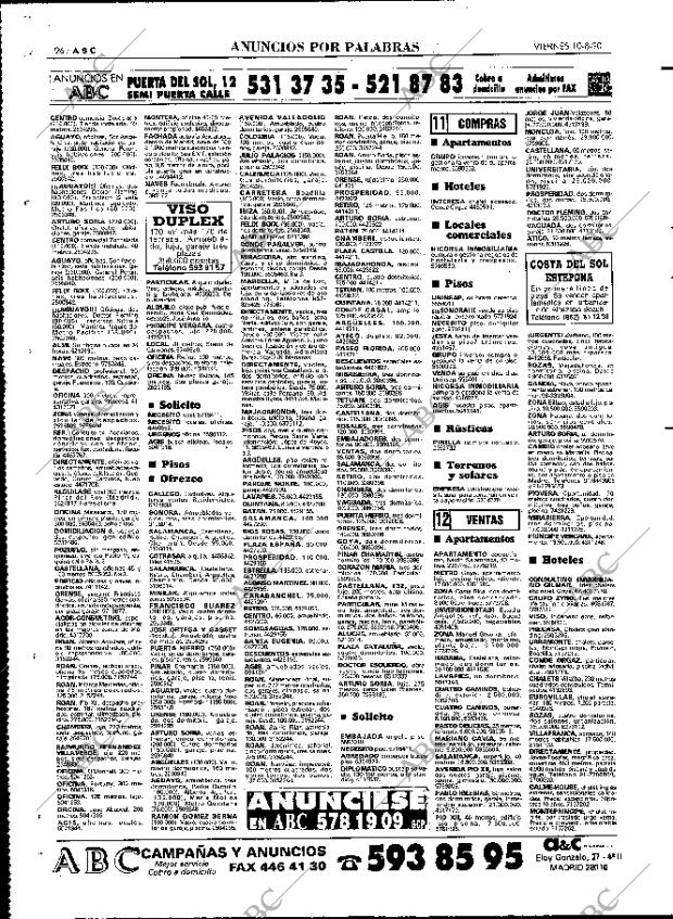 ABC MADRID 10-08-1990 página 96