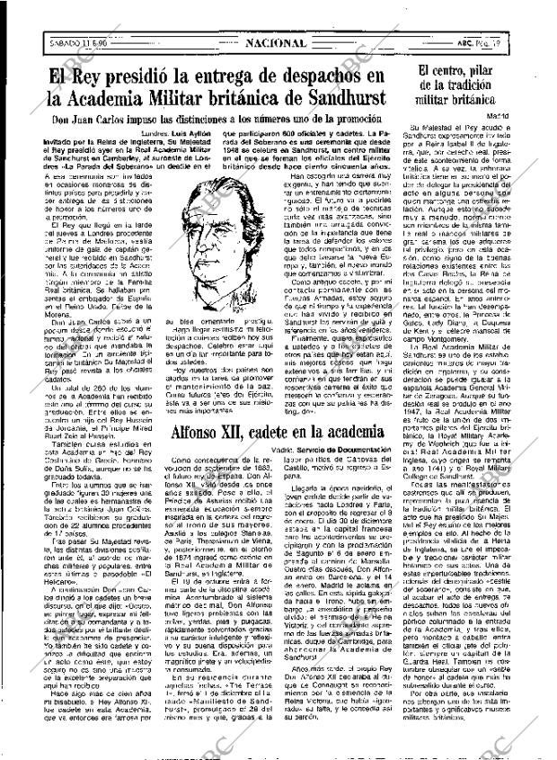 ABC MADRID 11-08-1990 página 19