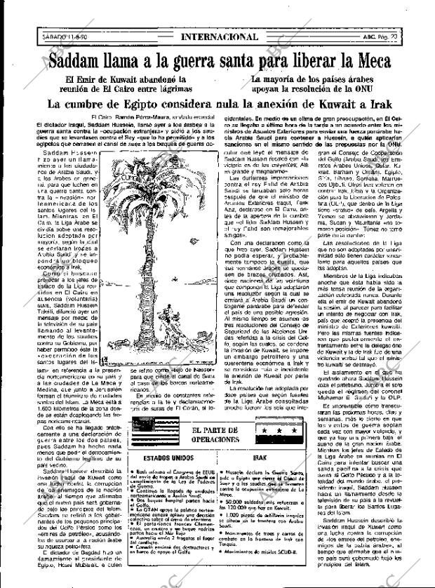 ABC MADRID 11-08-1990 página 23