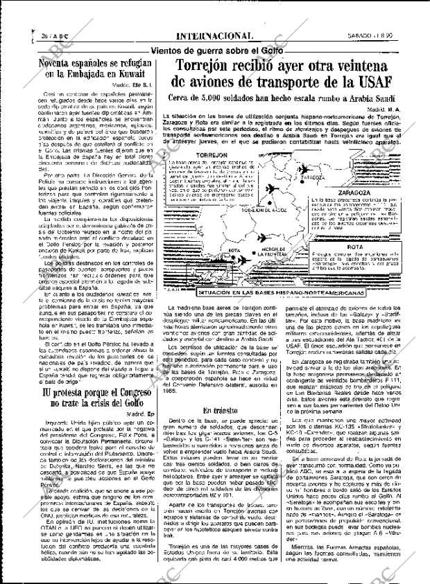 ABC MADRID 11-08-1990 página 26