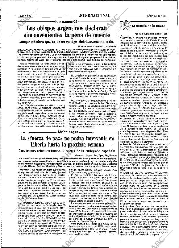 ABC MADRID 11-08-1990 página 32