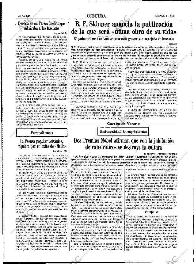 ABC MADRID 11-08-1990 página 46
