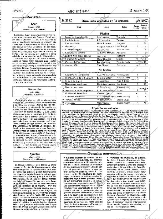 ABC MADRID 11-08-1990 página 48
