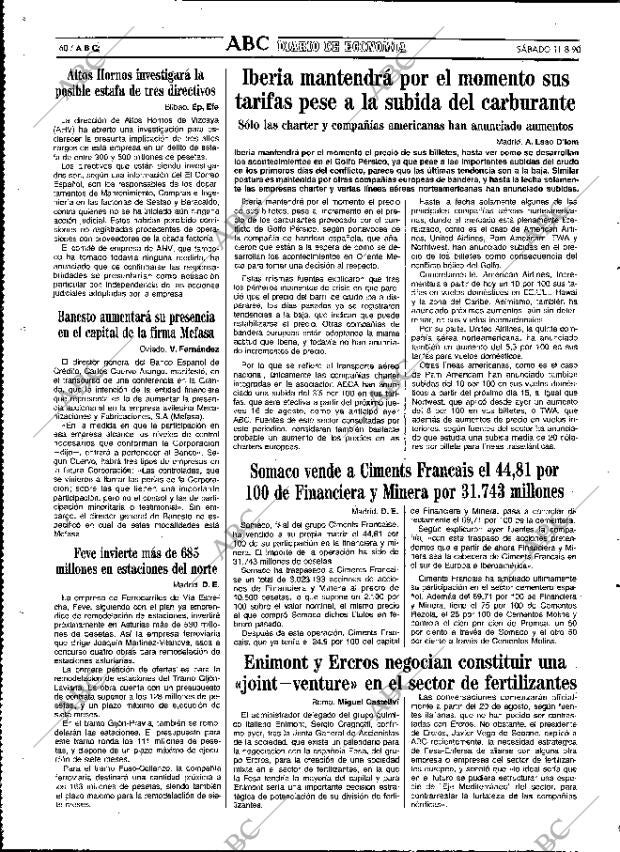 ABC MADRID 11-08-1990 página 60