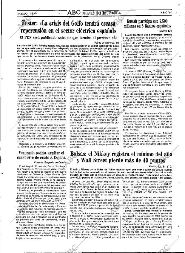 ABC MADRID 11-08-1990 página 61