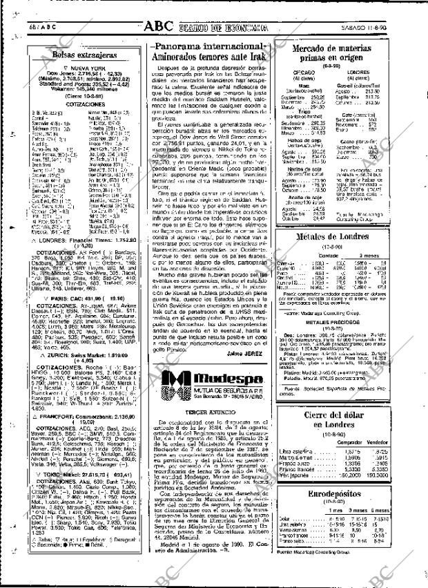 ABC MADRID 11-08-1990 página 68