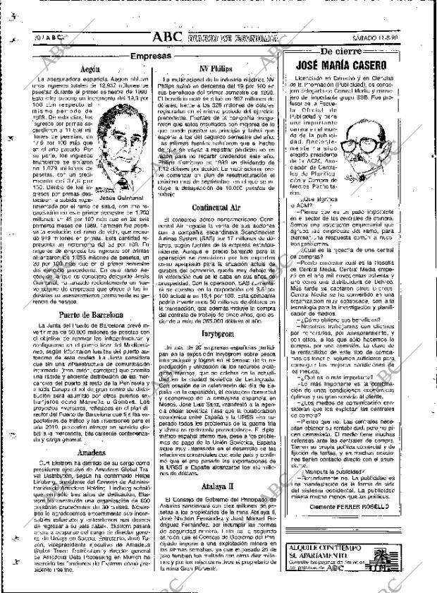 ABC MADRID 11-08-1990 página 70