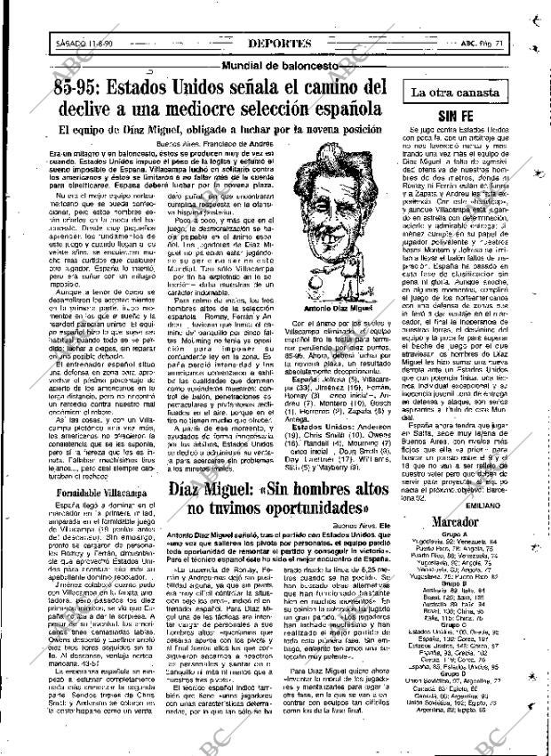 ABC MADRID 11-08-1990 página 71