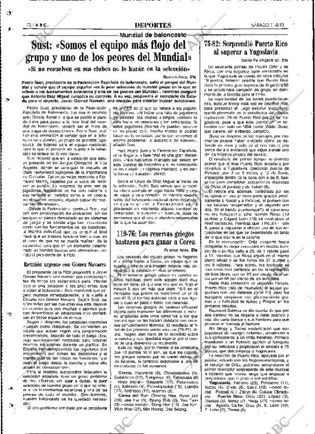 ABC MADRID 11-08-1990 página 72